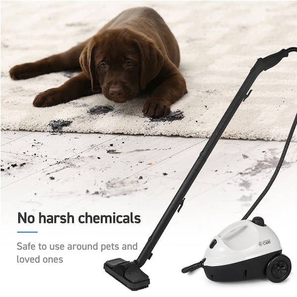 Commercial Care Steam Cleaner, 1500w Multipurpose Steamer With Accessory Kit - CCFC150