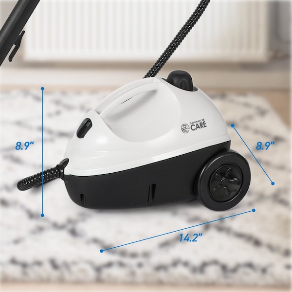 Commercial Care Steam Cleaner, 1500w Multipurpose Steamer With Accessory Kit - CCFC150