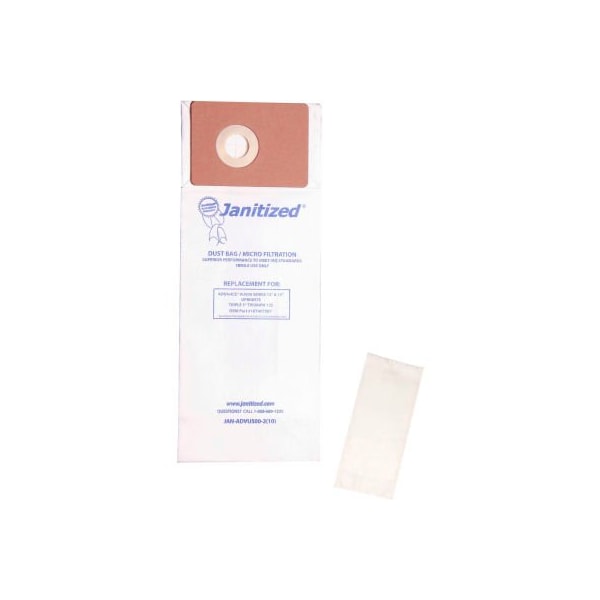 Apc Filtration Advance Paper Vacuum Bag for Advance VU500 - JAN-ADVU500-2(10)