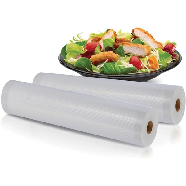 Nutrichef Universal 8-Inch Vacuum Sealer Bags (100 Feet) - PRTPKVS12RL