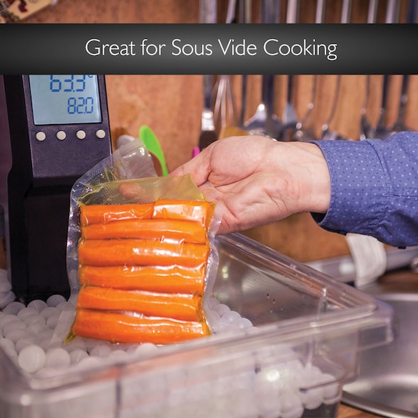 Nutrichef Universal 8-Inch Vacuum Sealer Bags (100 Feet) - PRTPKVS12RL