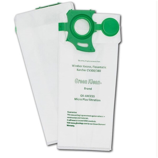 Green Klean Windsor Axcess Sebo Felix Replacement Vacuum Bags, Flexamatic, 10PK - GR134990