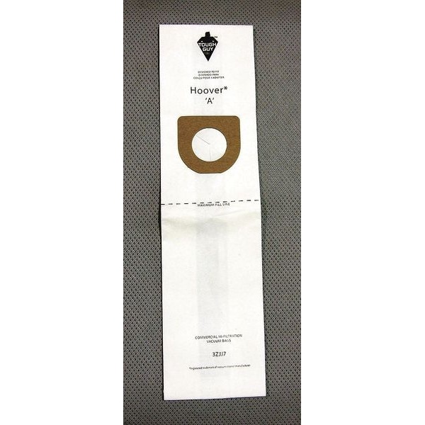 Tough Guy Vacuum Bag, 2-ply, Paper Bag, 3 PK - 3ZJJ7