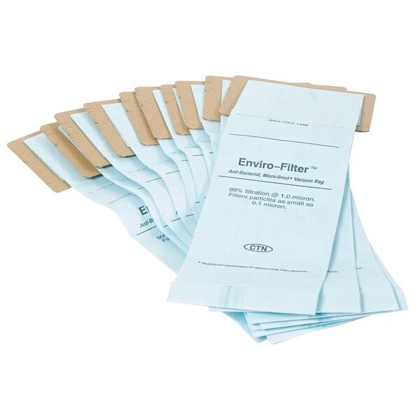 Tennant Vacuum Bag, Paper/Ply, 10 PK - 1067460