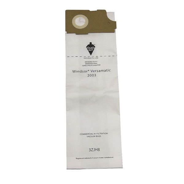 Tough Guy Vacuum Bag, 3-Ply, Paper Bag, 10 PK - 3ZJH8