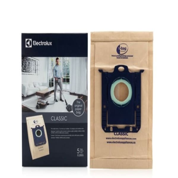Electrolux Electrolux S-Bag Classic Paper Vacuum Bag For Bag 5 pk - EL200G