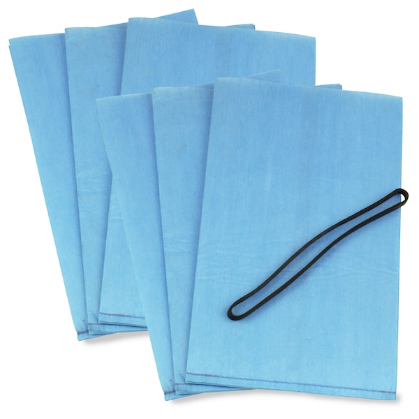 Workshop Wet/Dry Vacs Shop Vacuum Bag Filters For 2.5 Gallon Shop Vacuum Cleaners, 6PK - WS01025F2