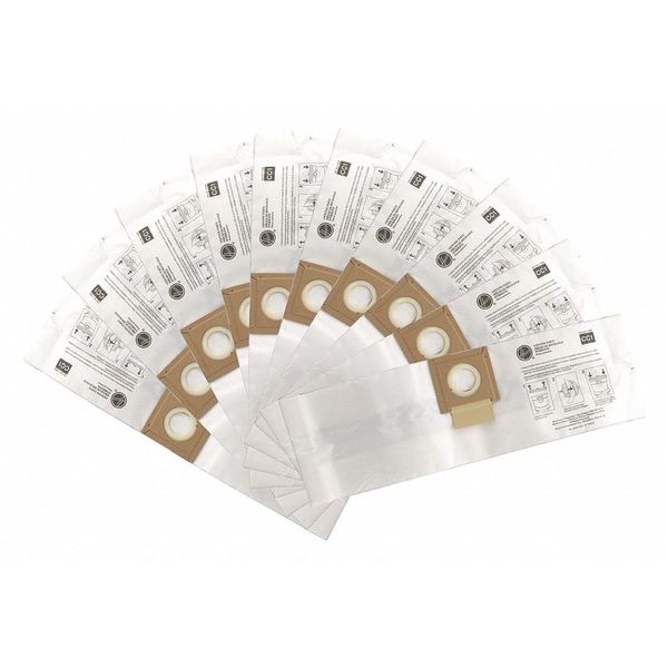 Hoover Commercial Vacuum Bag, 10 PK - AH10163