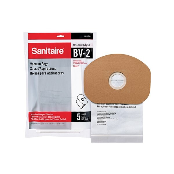 Sanitaire Sanitaire Replacement Bags for the VCM170 Backpack Vacuum, 5PK - BUY00448145