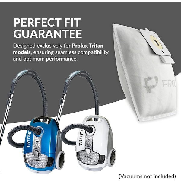 Prolux New 10 pack of Bags for Tritan Vacuum Cleaner - GVTB