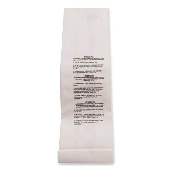 Vacfx Vacuum Filter Bags for Windsor Sensor S/S2/XP/Veramatic Plus, PK100 - VFX-WI5300-3(10)