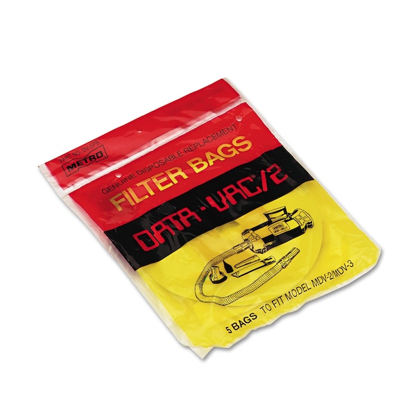 Datavac Disposable Bags for Pro Cleaning Systems, PK5 - 120-516736