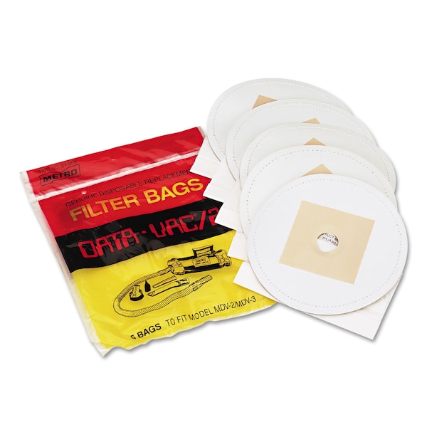 Datavac Disposable Bags for Pro Cleaning Systems, PK5 - 120-516736