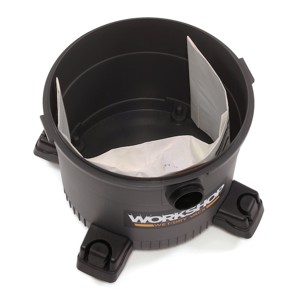 Workshop Wet/Dry Vacs 2pk Fine Dust Vac Collection Bags for 5-9 Gal. Wet/Dry Shop Vacuums, 2PK - WS32090F
