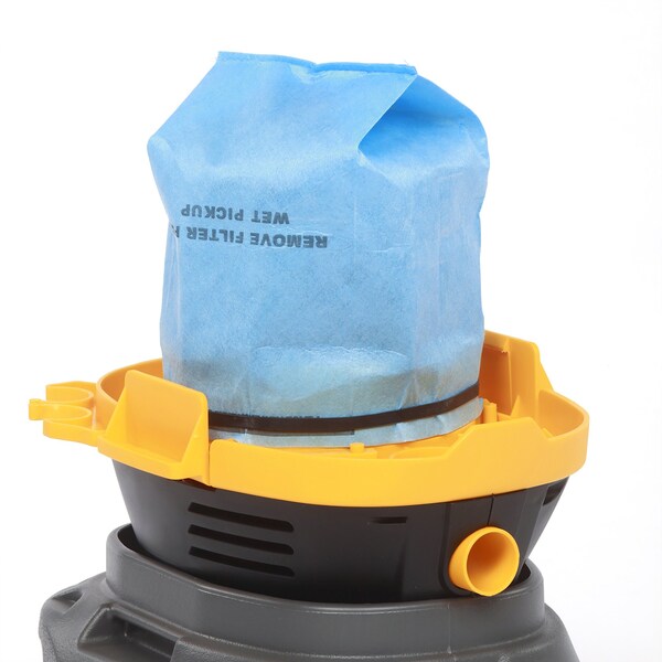 Workshop Wet/Dry Vacs Shop Vacuum Bag Filters For 2.5 Gallon Shop Vacuum Cleaners, 3PK - WS01025F