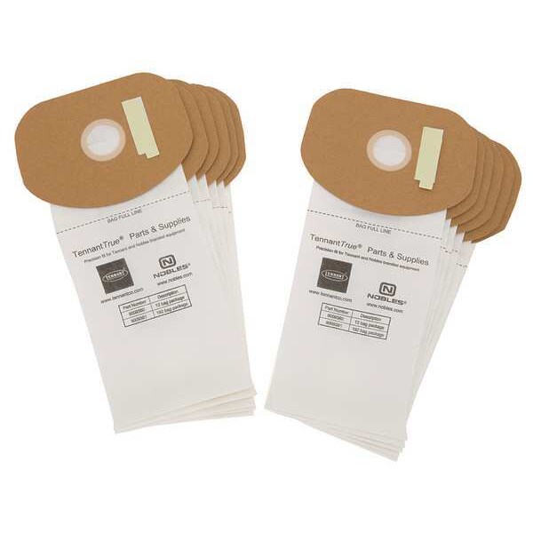 Nobles Vacuum Bag, 10 qt., 12 PK - 9009380
