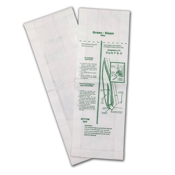 Green Klean Green Klean GK-F&G Nilfisk Advance Reliavac 12HP & 16HP Replacement Vacuum Bags - Case of 36 - GK-F&AMP;G