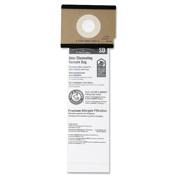 Sanitaire SD Premium Allergen Vacuum Bags for SC9100 Series, PK50 - EUR 63262-10