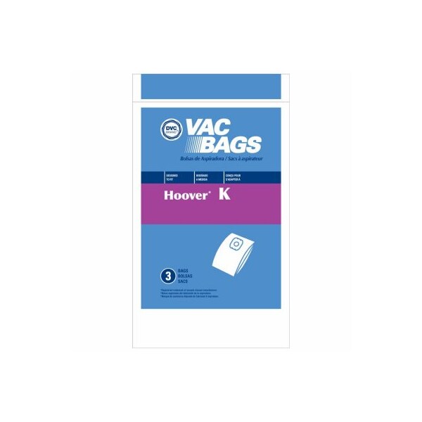 Essco 3PK Hoover K Vac Bag - HR-14115