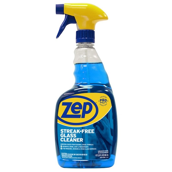 Zep Zep No Scent Glass Cleaner 32 oz Liquid - ZU112032