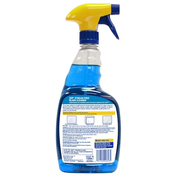 Zep Zep No Scent Glass Cleaner 32 oz Liquid - ZU112032