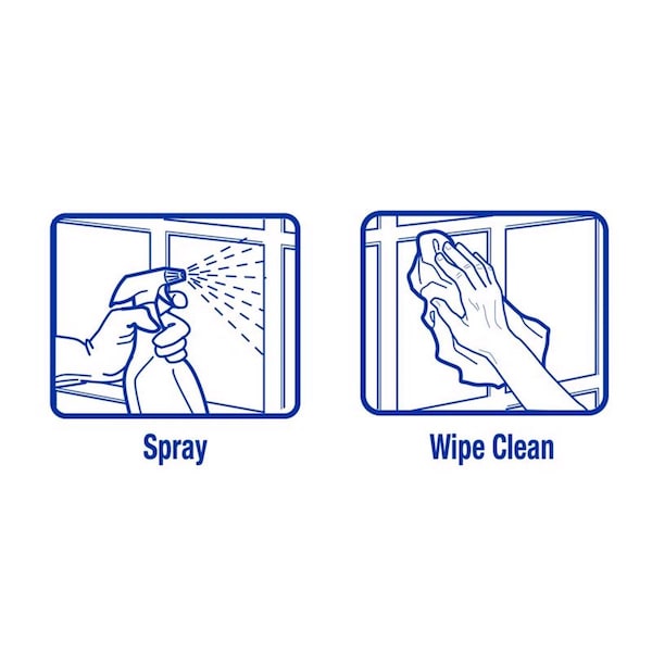 Zep Zep No Scent Glass Cleaner 32 oz Liquid - ZU112032