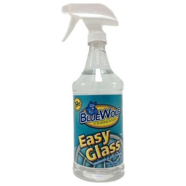 Blue Wolf Sales & Service Blue Wolf Sales & Service BWEGQ Easy Glass Window Cleaner Spray Bottle - 32 oz - BWEGQ