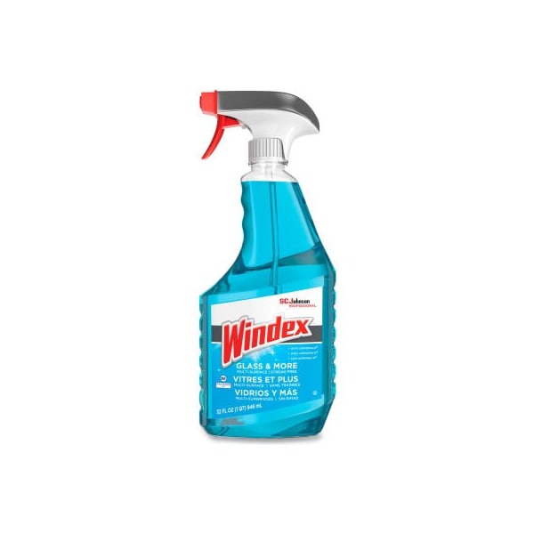 Sc Johnson Windex® Ammonia-D Glass Cleaner, Fresh, 32 Oz. Spray Bottle, 8/Carton - 322338