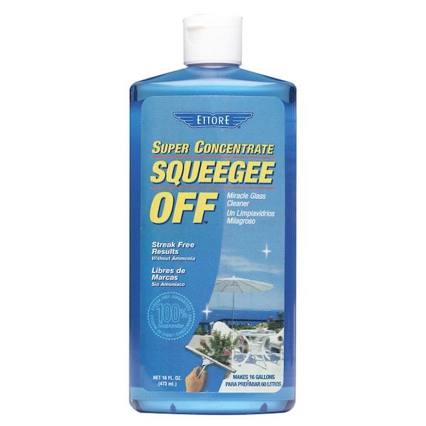 Squeegee-Off Ettore Squeege Off No Scent Glass Cleaner 16 oz Liquid - 30116