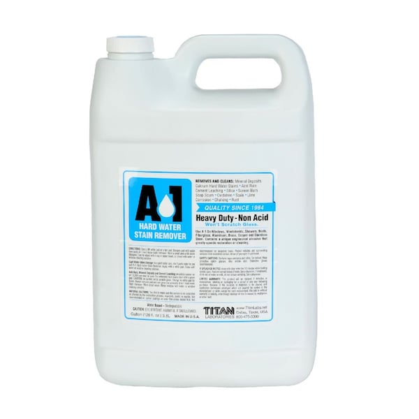 Titan Laboratories Titan A1 Hardwater Stain Remover  Gallon - 46004