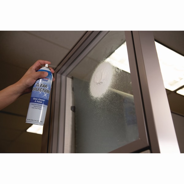 Dymon Liquid Glass Cleaner, Clear, Neutral, Aerosol Can, 12 PK - 38520