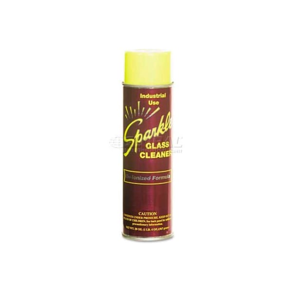 A.J. Funk And Co Sparkle Glass Cleaner, 20 oz. Aerosol Can, 12 Cans - - 20620