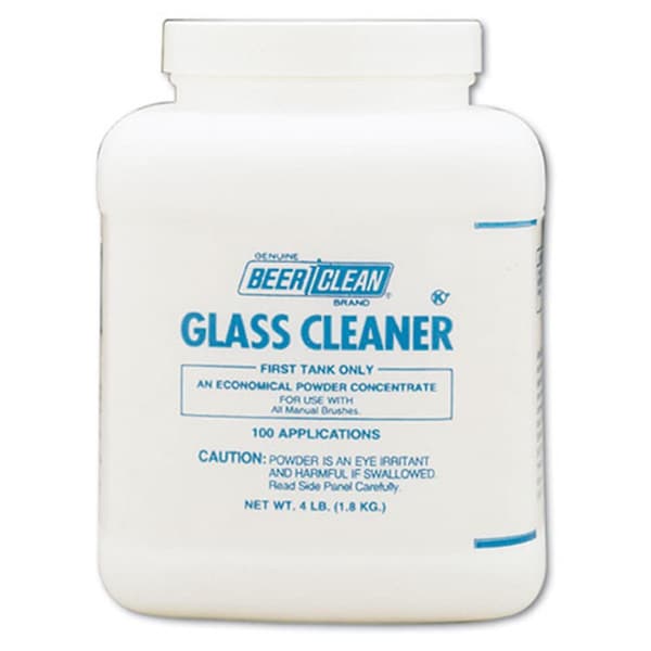 Johnsondiversey Johnson Diversey DVO 4 lbs Beer Clean Unscented Powder Container Glass Cleaner - JO472139