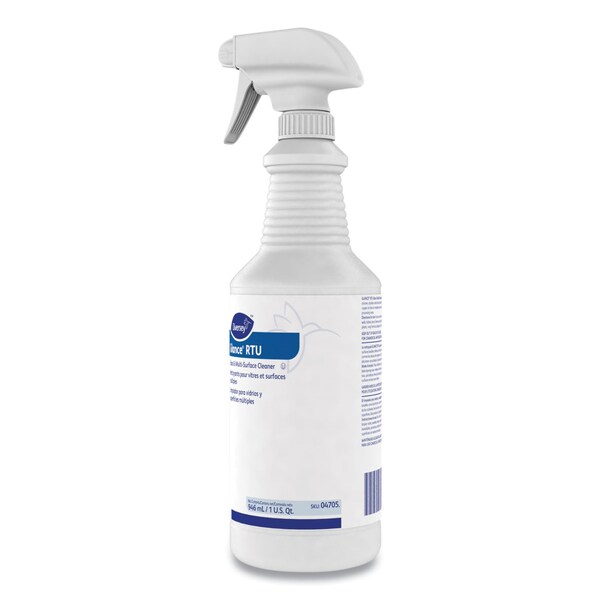 Diversey Glance Glass and Multi-Surface Cleaner, Original, 32oz Spray Bottle - 4705