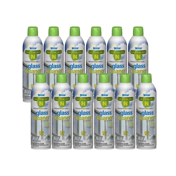 Chase Products Green World Glass Cleaner net 14 oz. ., 12PK - 5906