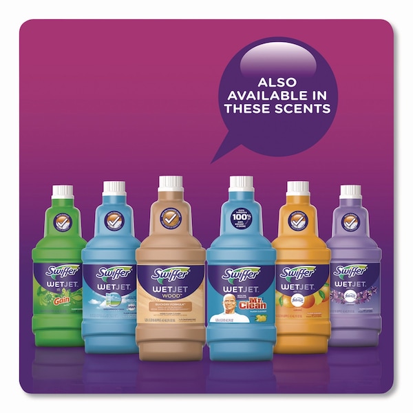 Swiffer Multipurpose Floor and Hardwood Cleaning Solution Refill, Gain Scent, 42.2 oz Bottle - 83061