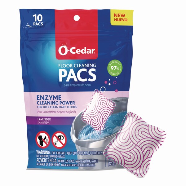 O-Cedar Cleaning PACS, Lavender Scent, 10PK - 172402PK