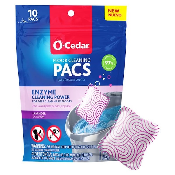 O-Cedar O-Cedar Lavender Scent Floor Cleaner Powder 10 pk - 172402