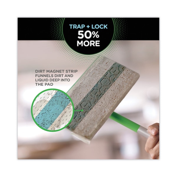 Swiffer Heavy-Duty Wet Refill Cloths, 10 x 8, Open Window Fresh, 20 Cloths, 6PK - 76472