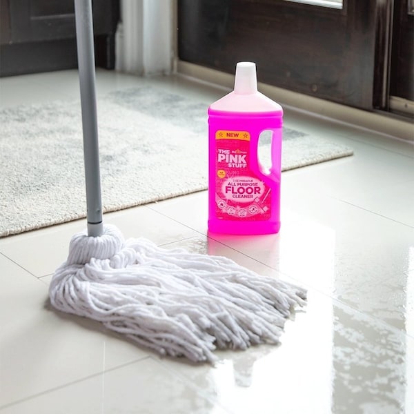 Gsd Distribution The Pink Stuff Miracle All Purpose Floor Cleaner, 33.8 fl-oz, Fresh Rhubarb - 82375