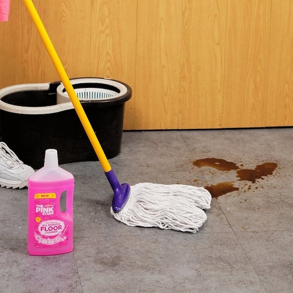 Gsd Distribution The Pink Stuff Miracle All Purpose Floor Cleaner, 33.8 fl-oz, Fresh Rhubarb - 82375
