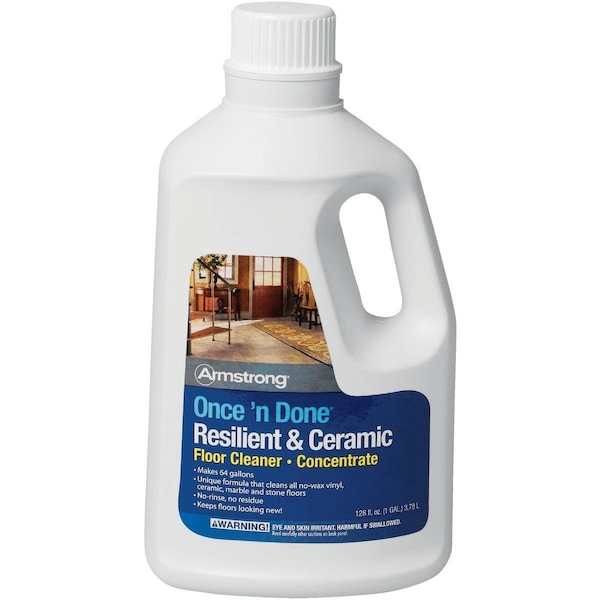 Armstrong Flooring Armstrong Once 'N Done 1 Gal. Resilient & Ceramic Floor Cleaner Concentrate - 00338408
