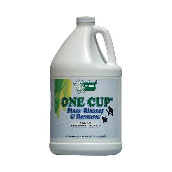 Werth Sanitary Supply Bio-Based Floor Cln Restorer, 1 gal, PK4 - 120420