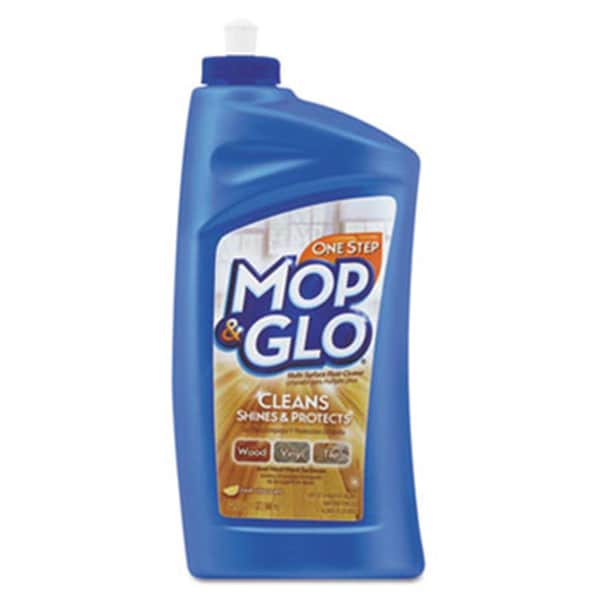 Mop & Glo 32 oz Triple Action Floor Cleaner, Fresh Citrus Scent Bottle - MO471846