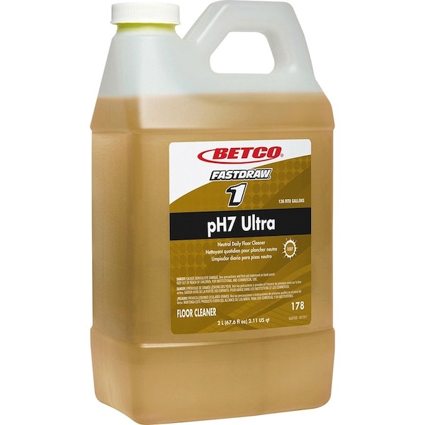 Betco pH7 Ultra Neutral Daily Floor Cleaner, FASTDRAW 1, 2 liters - 1784700