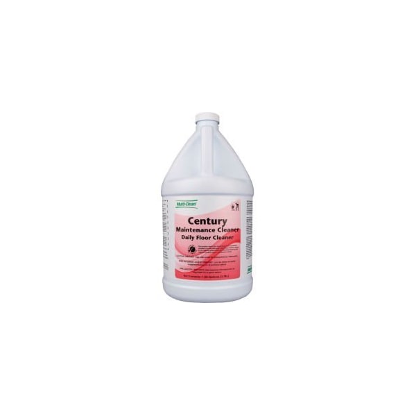 Multi-Clean Div Of Minuteman Intl Multi-Clean Century Maintenance Neutral Floor Cleaner - Lemon, 1 Gal, 4 Bottles - 910573 - 910573