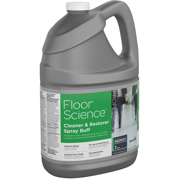 Diversey Floor Science, Cleaner/Restore, Spray, 1gal, PK4 - CBD540458