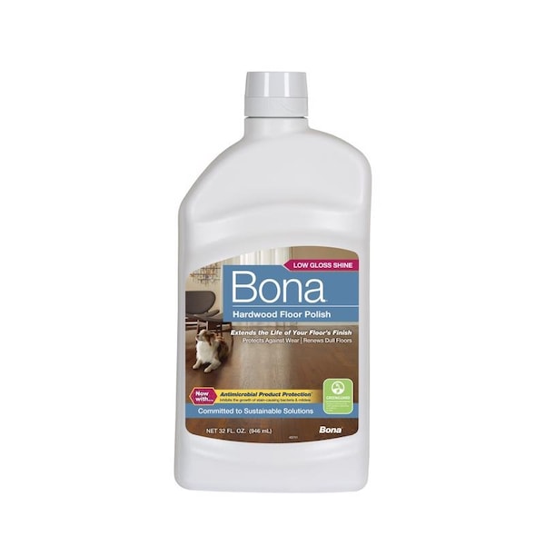 Bona Bona Low Gloss Hardwood Floor Polish Liquid 32 oz - WP500351001