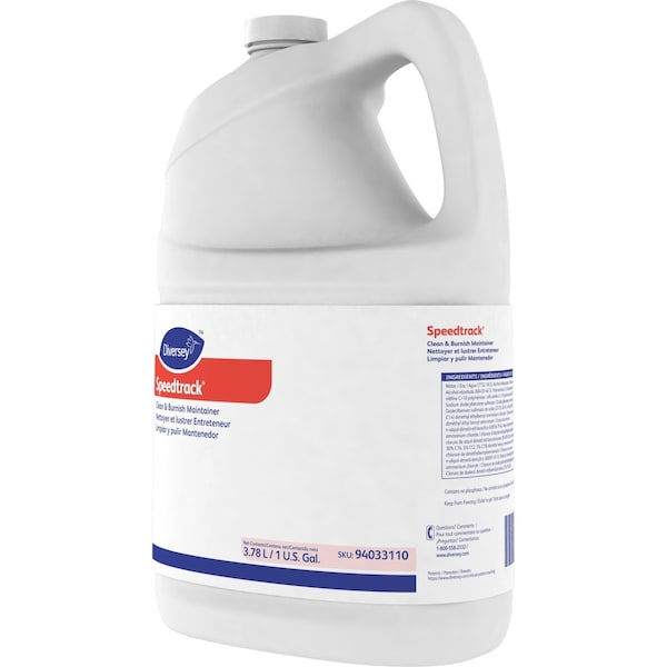 Diversey Floor Cleaner, 1 gal., White, Surfactant - 94033110