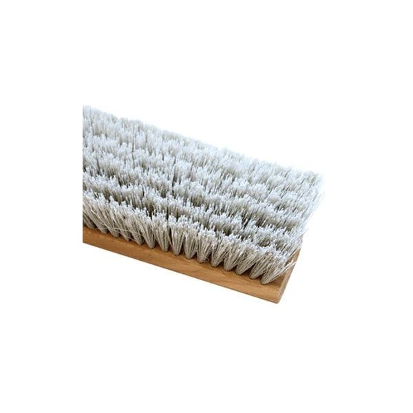 The Brush Man 18in Fine Floor Sweep, Gray Flagged Syntetic Fill - FB918